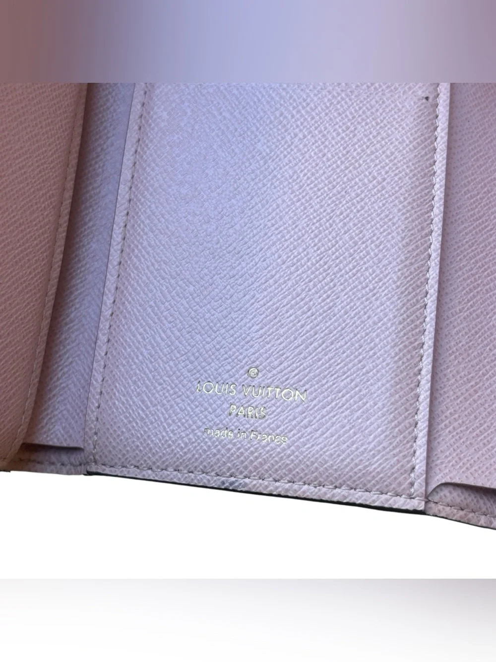 Louis Vuitton Victorine Monogram Rose Ballerine Wallet & Box